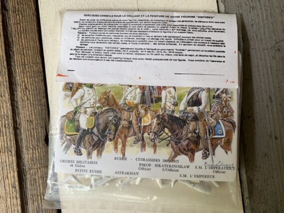 Historex conversion pack to 881 Russian Officer figures 54mm 1980 France - Image 3
