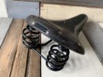 Brooks Conqueror leather saddle bike black 1975 England