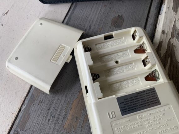 Sharp Elsi Mate EL-8000R green LED calculator 1970 Japan - Image 3