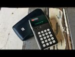 Sharp Elsi Mate EL-8000R green LED calculator 1970 Japan