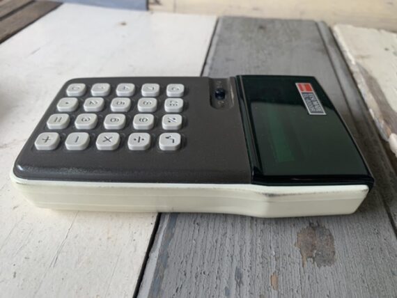 Sharp Elsi Mate EL-8000R green LED calculator 1970 Japan - Image 5