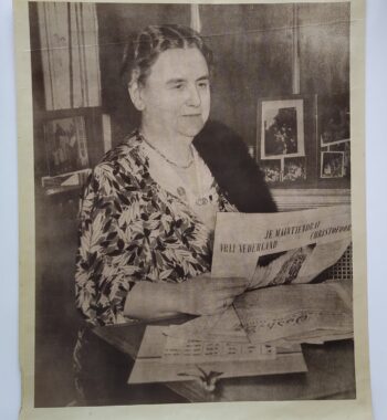 Poster Queen Wilhelmina 1944 1945