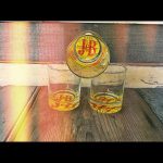 3 Whisky glasses J&B Justerini Brooks 1980 England