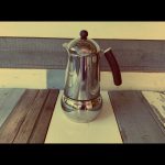 Bialetti Class moka pot stainless steel percolator 6 cup Italy 2000