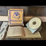 Alro 200R circular Slide rule full set 1950 Holland