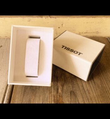 Tissot mens larger watch box 1980 Switzerland