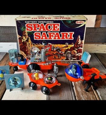 Miniflex 550 Space Safari space toy in box 1980 Hong Kong