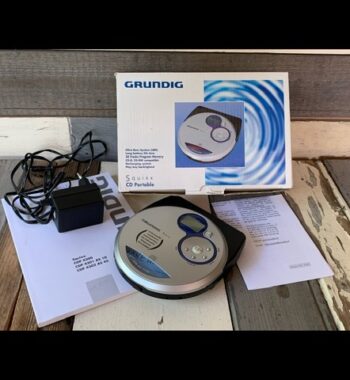 Grundig Squixx CDP 4300 portable CD player 1990 Germany