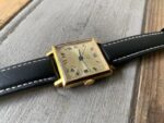 Slava 21 jewels square gold filled dress watch 1960 USSR - Image 2