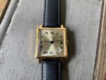 Slava 21 jewels square gold filled dress watch 1960 USSR