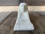 Ceramic Royal Sphinx white stylish cigar ashtray 1990 Holland - Image 2