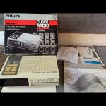 Philips D3040 LED clock radio alarm boxed 1980 Netherlands