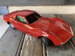 Eldon corvette stingray Touch Command RC car toy 1968 box Japan