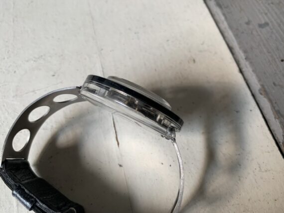 Pratina Buler EB8800 see-through dress watch 1970 Swiss - Image 5