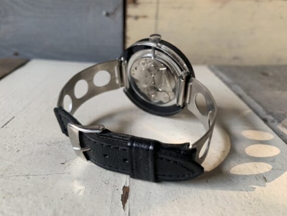 Pratina Buler EB8800 see-through dress watch made in the 1970's in Switzerland