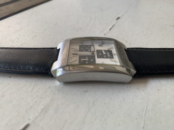 Esprit mens quartz chronograph black white steel 2010 - Image 2