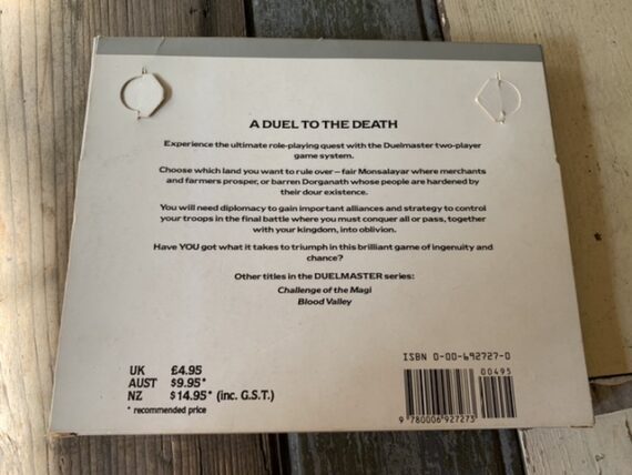 Duel Masters 3 Shattered Realm gamebooks Fantasy 1985 UK - Image 6