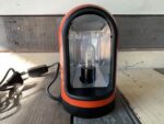 Design light Granat by Fagerhults Belysning red 1975 Sweden