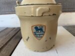 Peugeot G1 cream metal coffee grinder 1950 France