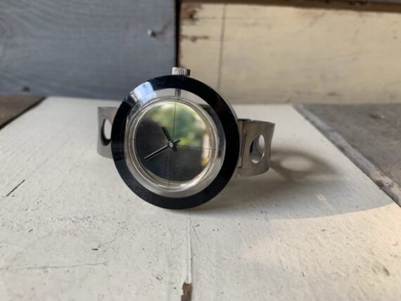 Pratina Buler EB8800 see-through dress watch made in the 1970's in Switzerland