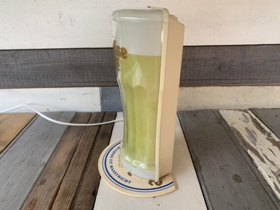 Wieckse Witte Beer lamp advertising bar cave 1980 Netherlands - Image 4