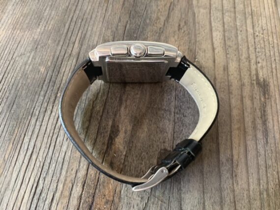 Esprit mens quartz chronograph black white steel 2010 - Image 6