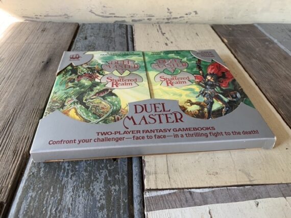 Duel Masters 3 Shattered Realm gamebooks Fantasy 1985 UK - Image 2