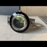 Pratina Buler EB8800 see-through dress watch made in the 1970's in Switzerland