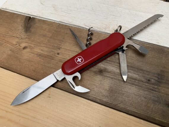 Wenger Delemont Backpacker 85mm knife 13 functions original 1980 Switzerland - Image 3