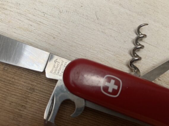 Wenger Delemont Backpacker 85mm knife 13 functions original 1980 Switzerland - Image 6