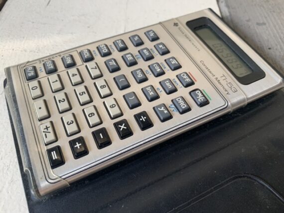 Texas Instruments calculator TI-53 Constant Memory 1980 Italy - Image 4