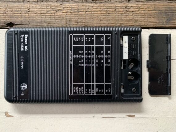 Braun Control ET 55 LCD  Calculator 4835 design desk 1980 Germany - Image 3