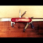 Wenger Delemont Backpacker 85mm knife 13 functions original 1980 Switzerland