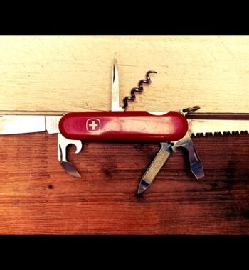 Wenger Delemont Backpacker 85mm knife 13 functions original 1980 Switzerland