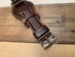 Bund style 22mm brown leather HDT design strap 2010 Japan - Image 2