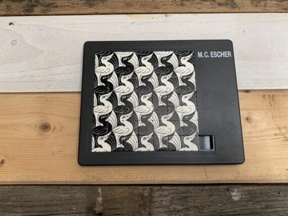 M.C. Escher sliding puzzle game 1990 Pussycat Holland Germany - E128 - Image 3