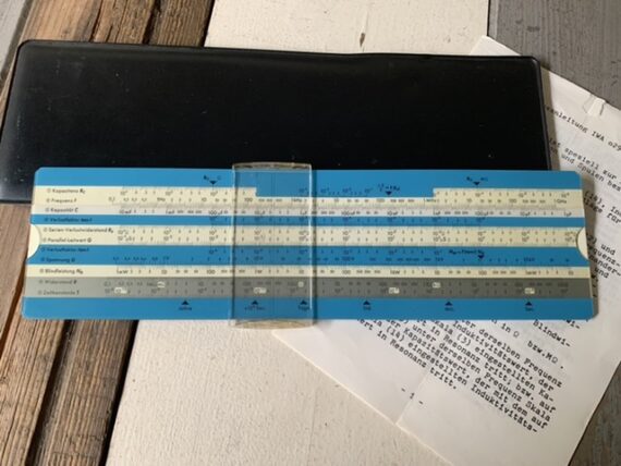 IWA 0290 slide rule chart complete set 1970 Germany - Image 8