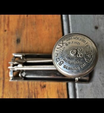 Elastic Sphinx 83 ornate chrome Stapler 1930 Germany