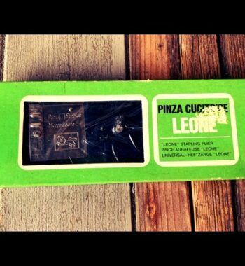 Leone stapling Plier Pinza cucitrice 64 in box 1960 Italy