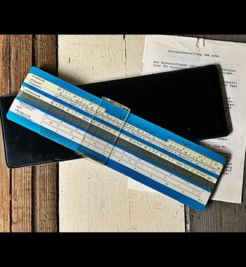 IWA 0290 slide rule chart complete set 1970 Germany