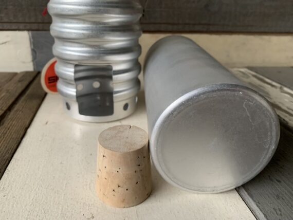Borde Flask cooker Swiss Army Volcano aluminum set SIGG unused 1980 Switzerland - Image 6