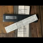 IWA SR701M AWF Machinenzeit slide rule 1970 Germany
