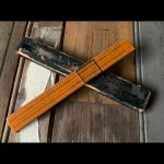 Nestler 23E Rietz Ivoride Celluloid mahogany slide rule in case 1930 Germany