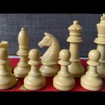 Bayerwald Chess set weighted tournament size Plastic in box 1990 Germany