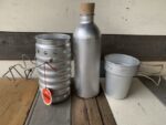 Borde Flask cooker Swiss Army aluminum set SIGG unused 1980 Switzerland