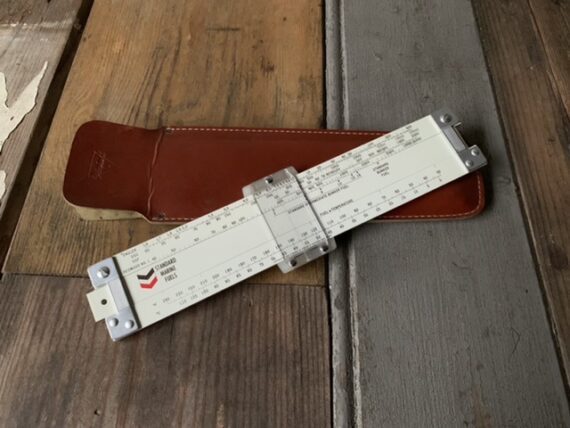 Pickett N808-T pocket slide rule Marine Fuels sleeve USA 1960 - Image 7