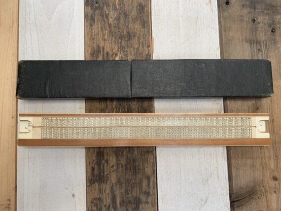 Nestler 43 System Hoffmann Concrete slide rule in box 1930 Germany - Image 5