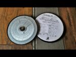 Norma Technikus 100 circular slide rule case Norma 1970 Germany
