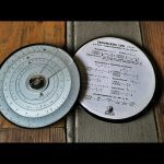 Norma Technikus 100 circular slide rule case Norma 1970 Germany