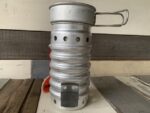 Borde Vulcano Flask cooker Swiss Army aluminum set SIGG unused 1980 Switzerland